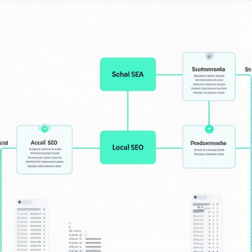 Schema Markup for Local SEO Diagram illustrating schema markup elements for local business listings