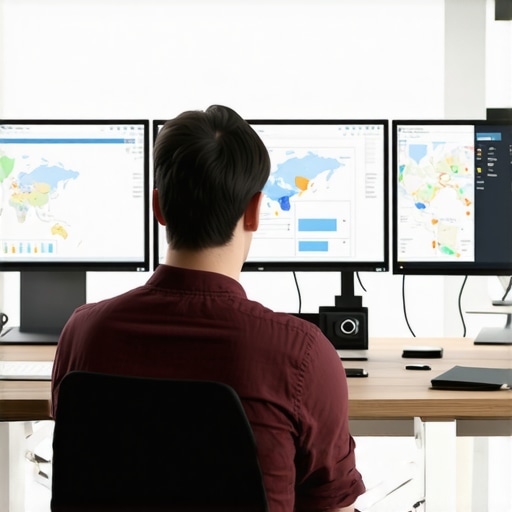 Person working on SEO tools for local Map Pack rankings