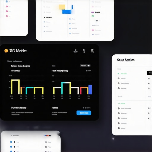 SEO Dashboard with Citation Tools Screenshot of local SEO monitoring dashboard displaying rankings and citation health