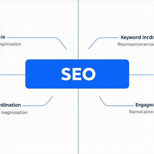 Visual diagram illustrating steps to optimize a business's map pack listing for better ranking.