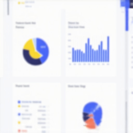 A digital analytics dashboard showing real-time local search and map pack data