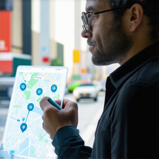 Business owner analysis of offline signals with wearable tech and digital maps