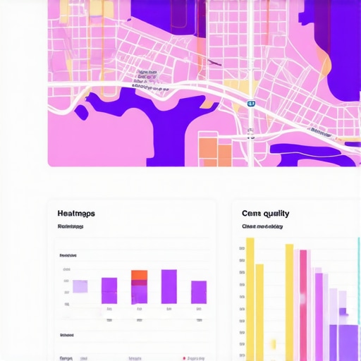 A professional dashboard displaying advanced metrics for local map pack placement and ranking factors.