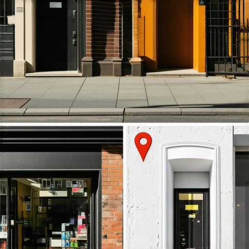 Comparison of real local business photos and stock images showing their impact on map pack rankings.