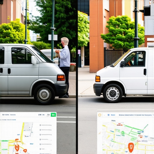 Authentic photos vs stock images for local map rankings Comparison of real job site photos and stock imagery for local pack visibility improvement.