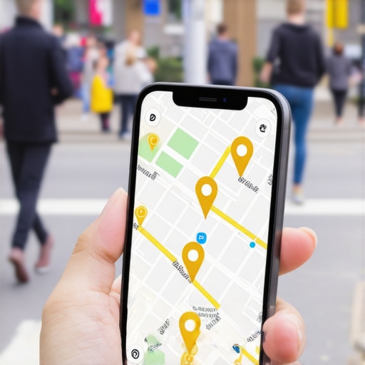 How to Rank Business Maps for Mobile Users on the Move