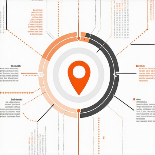 An infographic demonstrating how business authority impacts map pack placement beyond physical proximity.