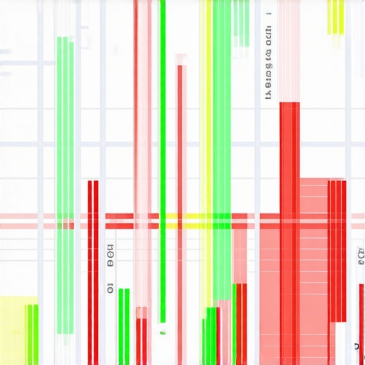 A visual heatmap showing local pack ranking positions across a geographic area.