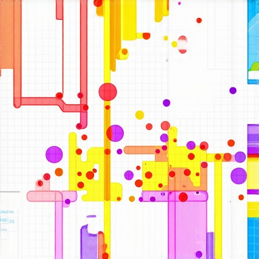 A map showing local pack ranking density across different city blocks.