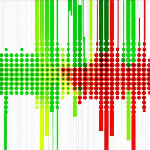 A digital map showing a ranking grid for local map pack placement across a city area.