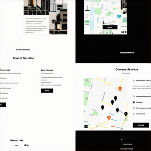 Localized Service Page vs Generic Website Design Comparison showing how localized web pages improve map pack visibility versus generic homepages.