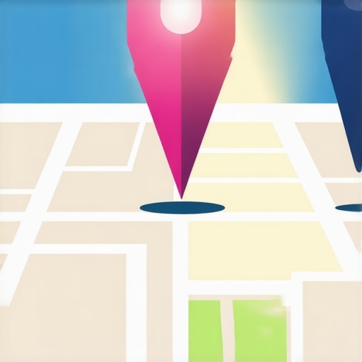 A visual representation of a business standing out in the local map pack through prominence signals.