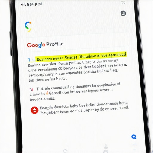 A smartphone screen showing strategic keyword-rich review responses on a Google Business Profile.