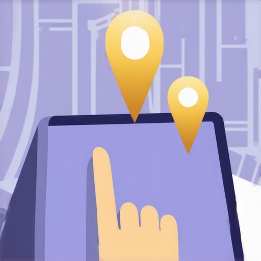 Optimizing Primary Category for Map Pack Success A digital illustration of a business owner selecting the correct primary category on a Google Business Profile to improve local map rankings.