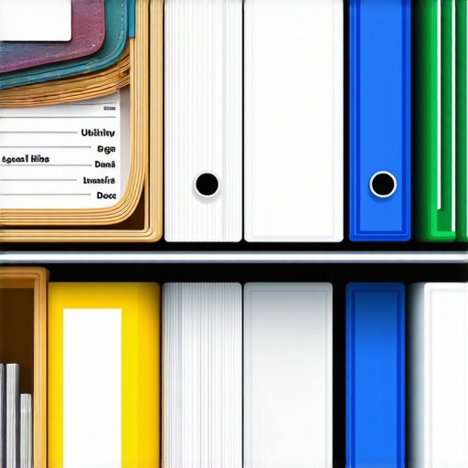 Split screen of disorganized vs organized business documentation for Google profile recovery