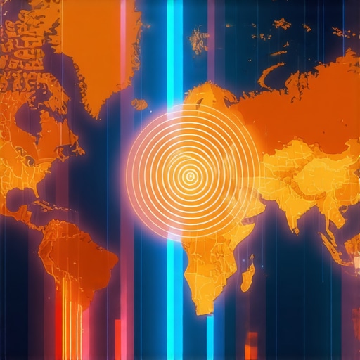 A visualization showing how website authority expands a business map pack ranking radius.