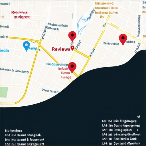 Infographic showing how engagement signals and local brand mentions can overcome distance in Google Map rankings.