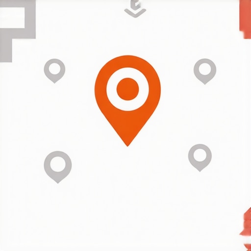 A map showing high-authority local business signals outperforming generic directory citations.
