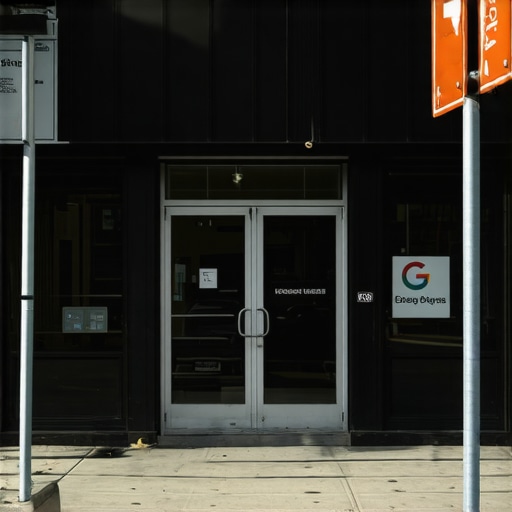 Exterior view of a local business storefront to improve map pack visibility