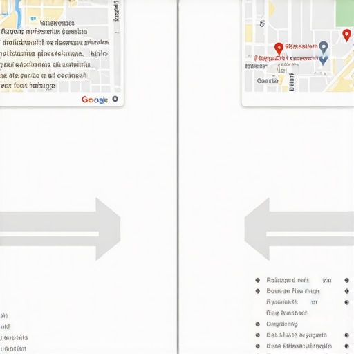Infographic comparing high volume generic reviews against high quality keyword rich reviews for local SEO rankings.
