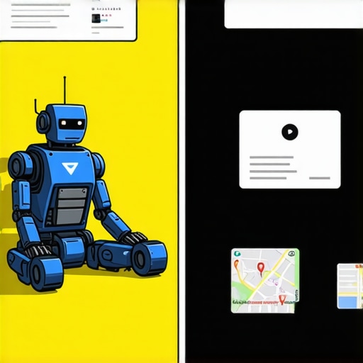 Illustration comparing poor data integrity versus optimized Google Business Profile for map pack ranking