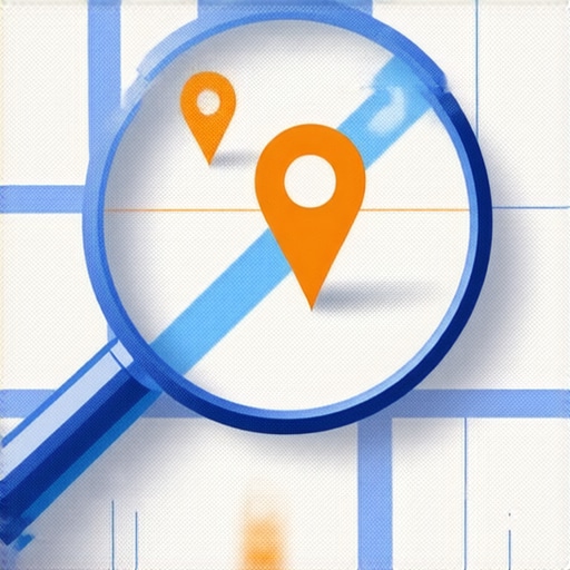 Illustration of the Google Maps local pack filtering process for business rankings.